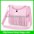 Pink fabric mommy bag baby diaper bag